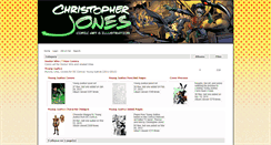 Desktop Screenshot of gallery.christopherjonesart.com